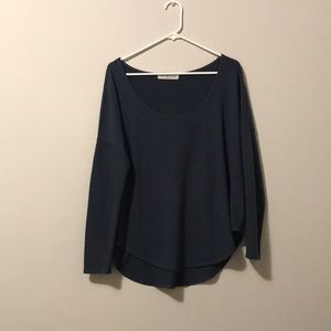 Dark blue sweater